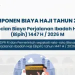 Rincian Komponen Biaya Haji 2026