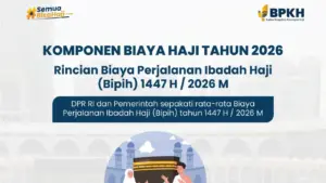 Rincian Komponen Biaya Haji 2026